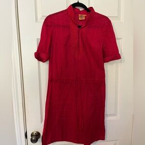 Tory Burch dress size 2 hot pink